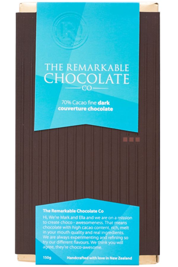 Remarkable Luxury 70% Chocolate Bar