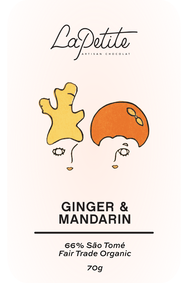 La Petite Ginger And Mandarin Chocolate