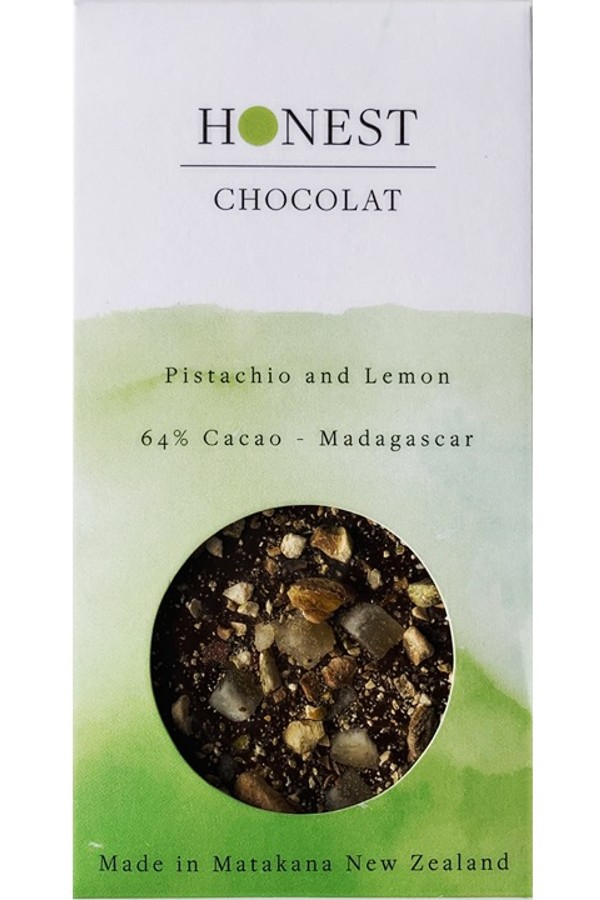 Honest Pistachio And Lemon Chocolate
